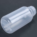 12pcs 100ml transparent Squeeze measuring white dispensing bottle