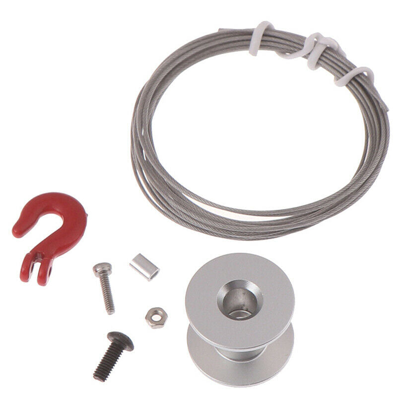 25T Steering Gear Servo Winch Wheel for 1/10 RC Crawler Car TRX4 Axial Sc 3C