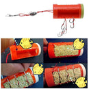 Cluster Bomb Proof Hanging Explosion Hooks Plastic Bait Holder Fishing Hook