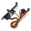 3 Channels Cooler Cooling Fan Speed Controller Splitter Adapter PC 12V Power