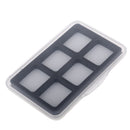 100% Waterproof Fly Box 6 Compartments Foam Fly Fishing Box Flies Lure Tackle