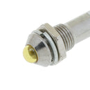 10pcs 8mm 24V Yellow LED Metal Indicator Light XD8-2