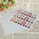 120x wreath medal thank you hand made Sealing Stickers Gift Box Labels JR