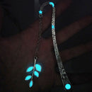 Luminous Night Star Bookmark Label Read Maker Feather Book Mark Stationery Hn