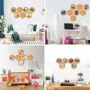Cork Board Tiles 8 Pack With Full Sticky Back,Mini Wall Bulletin Boards,Pin