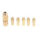 keyless mini drill chucks adapter micro drill collets clamp socket drill