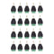 20 Packs 3.5mm 3 Pole Stereo Audio Vedio Male To 3 Screw Terminal
