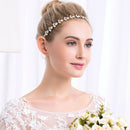 Fashion Simple Crystal Ladies Head Chain Wedding Hair Accessories Bridal He