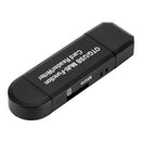 2 in 1 OTG Memory Card Reader Phone PC USB 2.0 Micro USB SD TF Card Adapter