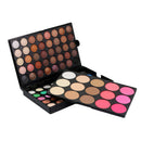 Waterproof 95 Color Eye Shadow Blusher Palette Matte  Glitter Beauty