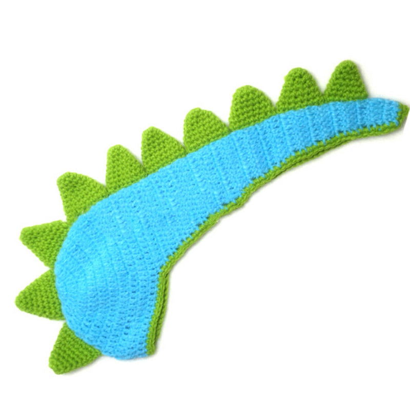 Creative Baby Crochet Knit Dinosaur Costume Photography Photo Prop Hat Outfit â„–[