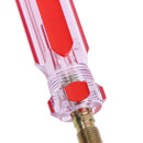 1pc Red Clear Imperial Unit Thread CATV Coaxial Cable F Connector Insertion  Hn