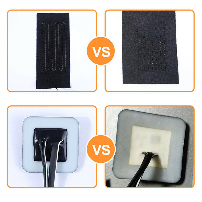 Vest Jacket Composite Fiber Safety Fast Heating USB Charging Warm Paste Pads