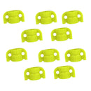 10pcs/set Bow Fishing Arrow Safety Slides for 8mm Arrow Shaft Outdoor Fish