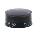 4pcs Acrylic Electric Guitar Volume Adjusting Rotary Knob Potentiometer Cap