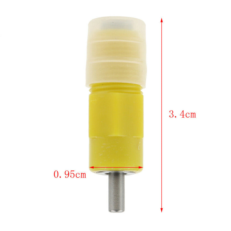 10PCS Poultry Drinker Automatic Dispenser Chicken Water Nipple Screw Type