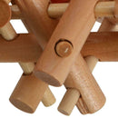 Wooden Twelve Sisters Take the ball cage Lock Interlocking Logic Puzzle Bur O1D1