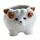 Cute Sheep Ceramic Flower Pot Succulent Plant