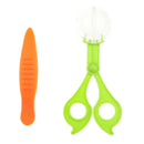 2pcs/set Scissor Clamp & Tweezers Kit for Kids Outdoor Exploration Playing