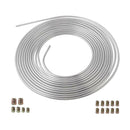 25 Feet Brake Line Tubing Anti Rust 16 Fittings Universal Auto Repair Tool