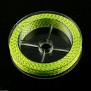 Double Color Fly Fishing Braided Backing Line 20lbs 100yards Black & Yellow