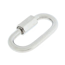 Stainless Steel Quick Links Oval Carabiner Cable Shackle Connector 5mm