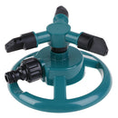 household Three Arm Garden Sprinkler Watering Head Lawn 3Nozzle WaterSprinkleOZ
