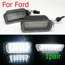 Replace LED Rear License Plate Light Bulb For Ford Fiesta/Kuga/Focus S-MAX C-MAX