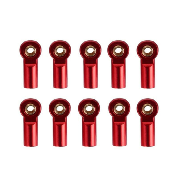 10Pcs M3 Ball Joint Link Bar Rod Seals Ball Head Tie Rod End For 1/10 Rc Tr N5D8