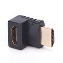 HDMI Male to Female Right Angle Connector Adapter 270 Degree Extender 1080P.AU