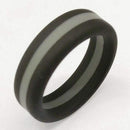 Silicone Wedding Ring,Silicone Wedding Band for Men,Tire Style Silicone Rin
