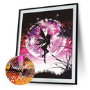 5D DIY Full Round Drill Diamond Painting Fantasy Elf Cross Stitch Mosaic