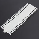 Fashion Full 48 Grids French False Acrylic Nail Art Tip Display White