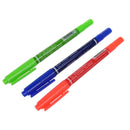 12 x Colors Double Ended Permanent Art Drawing Markers Highlighter Pen Offi V7G7
