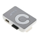Mini Fashion Clip USB Hifi MP3 Player Support Micro SD Outdoor White