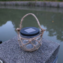 Solar Powered Warm White LED Hanging Light Bulbs Garden Lights Set Outdoor Lamp