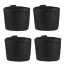 4 Pcs T4U 5-Gallon Grow Bags Woven Fabric Planting Bags With Sturdy Handles