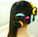 8 Pcs Hairdress Magic Bendy Hair Styling Roller Curler Spiral Curls DIY Tools.LJ