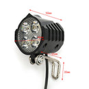 Electric Bike Front Light Set Input 12V -80V Built-in Speaker E-Bike Headlig Hn