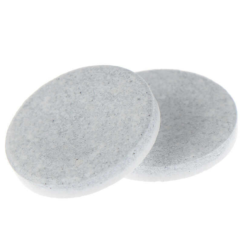 24x Tablets Denture Cleansing Tablets Daily Deep Clean Whitening AntibacterialFD