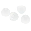 2 Pairs In-Ear Earphone Cover Cap Tip Anti-sweat 12mm Clear for Sony Headset