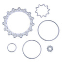 3pcs Flower Cutting Dies Stencils Scrapbook Embossing DIY Craft Album Gift Decor