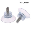 4PCS Clear Strong Glass Suction Cup Accessories Furniture sucker with Sc Kd JC,a
