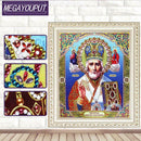 5D DIY Special Shaped Diamond Painting God Cross Stitch Mosaic Craft Kits