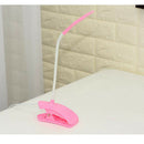 3Pieces Gooseneck Desk Lamp Eye-Caring Bedside Clip-On Lamp Bedroom Kids