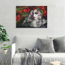 5D DIY Full Drill Diamond Painting Flower Cool Beauty Cross Stitch Ornament A