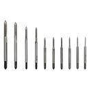 10x Mini High Speed Steel Metric Machine Plug Thread Screw Tap Tool Durable