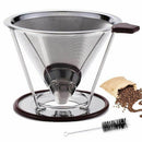 Coffee Filter,Stainless Steel Coffee Filter, Portable & Paperless Permanent S7C3