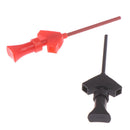 1Pair Mini Analyzer Testing Probe Grabber SMD IC Test Hook Clip Jumper Probe