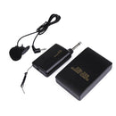3.5mm Stereo Wireless FM Transmitter Receiver Lavalier Lapel Clip Microphon